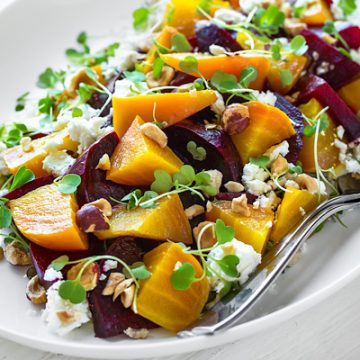 Roasted Beet Salad | thecozyapron.com