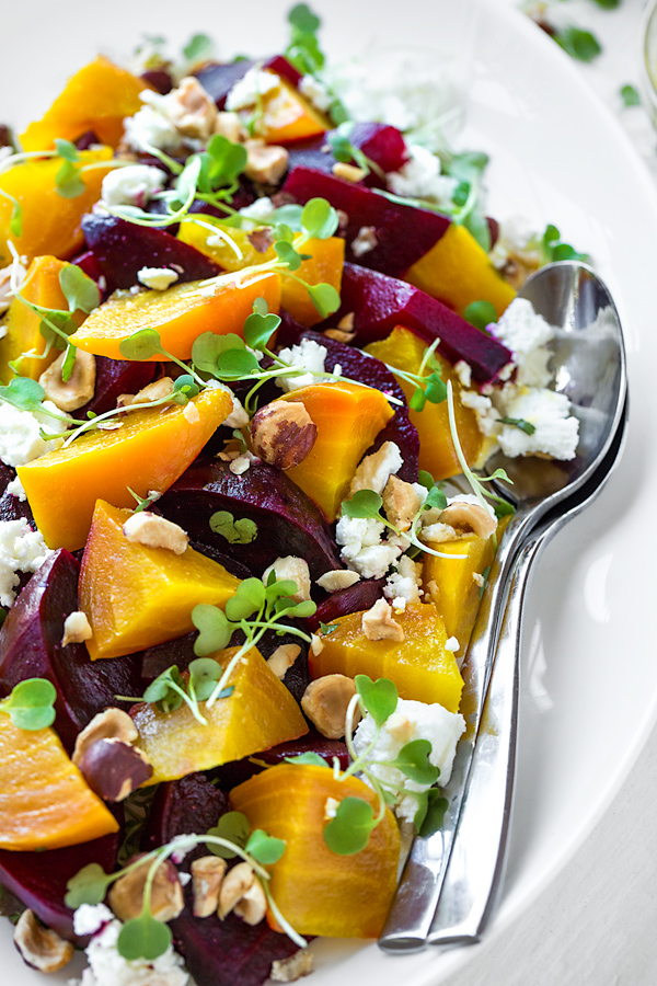 Roasted Beet Salad | thecozyapron.com