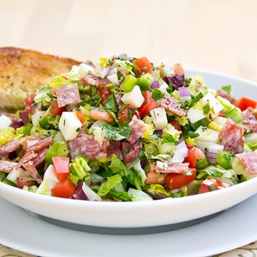 Italian Chopped Salad | thecozyapron.com