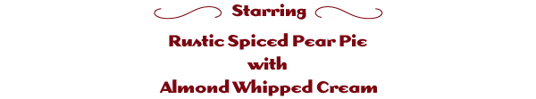 Starring Pear Pie
