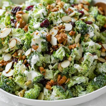 Broccoli Salad | thecozyapron.com