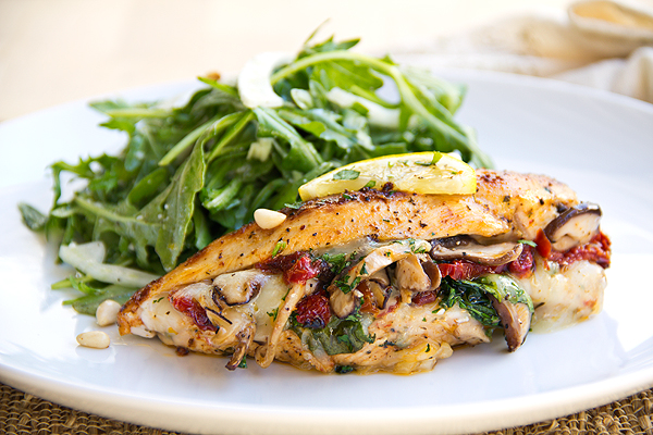 Spinach Stuffed Chicken