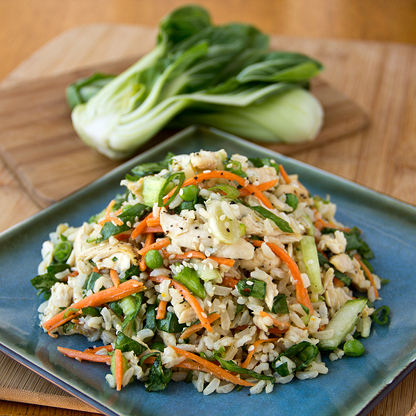 Cozy Cameo: Asian-Style Brown Rice Salad, A Salad For Modern Times