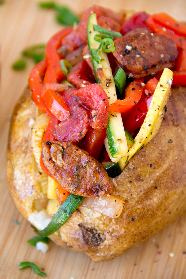 Stuffed Baked Potatoes | thecozyapron.com