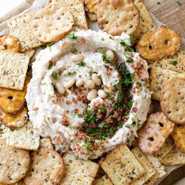 White Bean Dip | thecozyapron.com