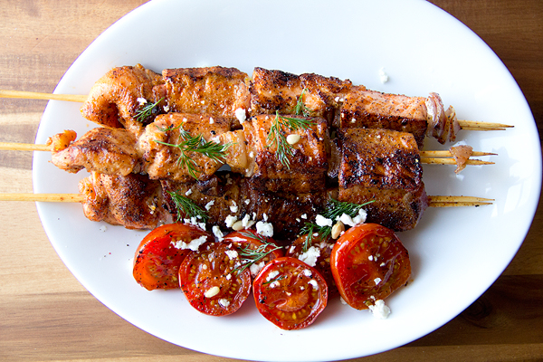 Salmon Kabobs