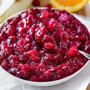 Cranberry Sauce | thecozyapron.com