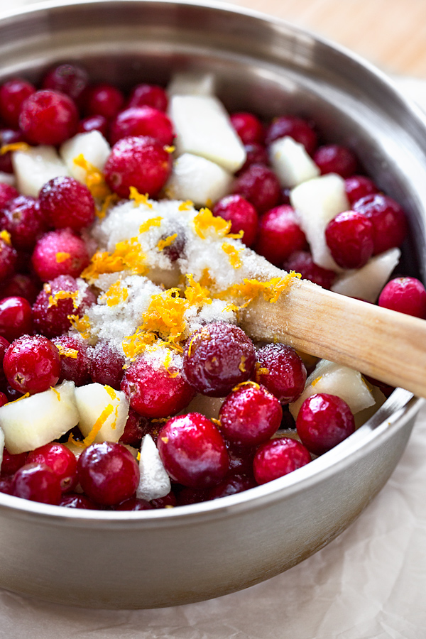 Cranberry Sauce Preparation | thecozyapron.com