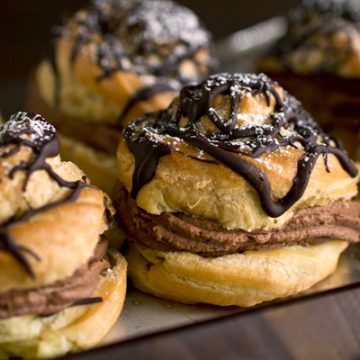 Chocolate Cream Puff