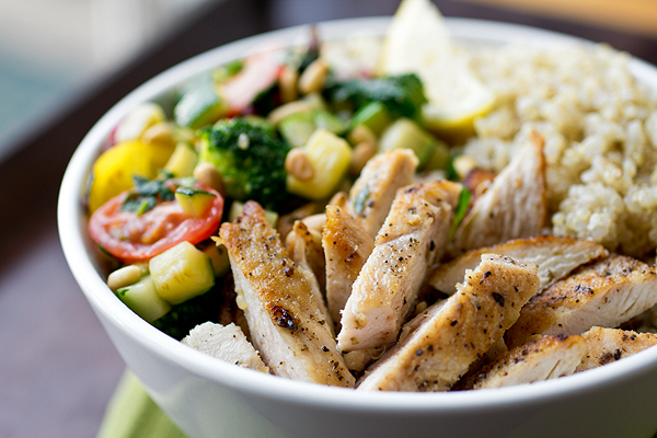 Quinoa Bowl | thecozyapron.com