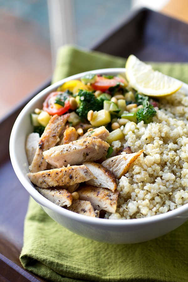 Quinoa Bowl | thecozyapron.com