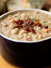 White Bean Soup | thecozyapron.com