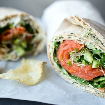 Salmon Wrap | thecozyapron.com