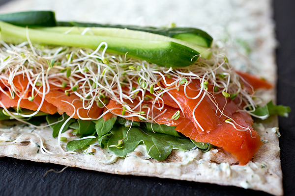 Salmon Wrap | thecozyapron.com