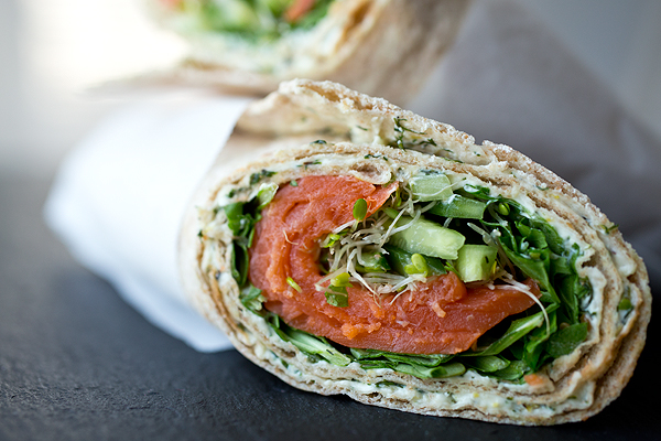 Salmon Wrap | thecozyapron.com