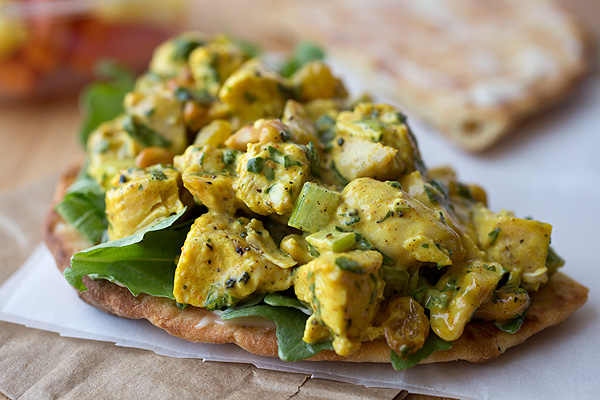 Curried Chicken Salad | thecozyapron.com