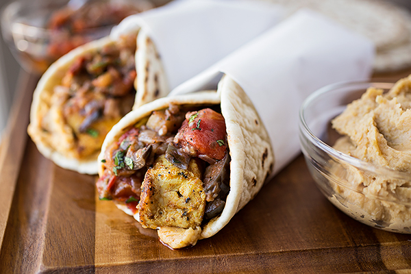 Moroccan Chicken Wrap