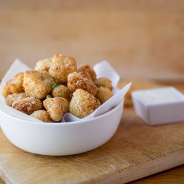Fried Cauliflower | thecozyapron.com