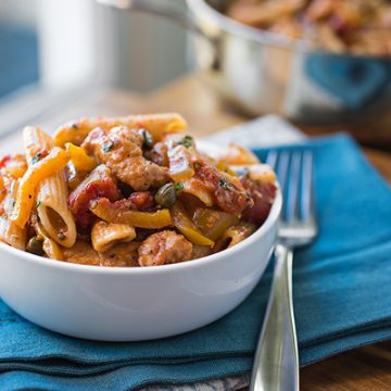Piccata-Cacciatore Penne Pasta