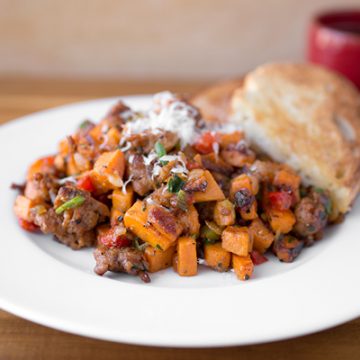 Sweet Potato Hash | thecozyapron.com