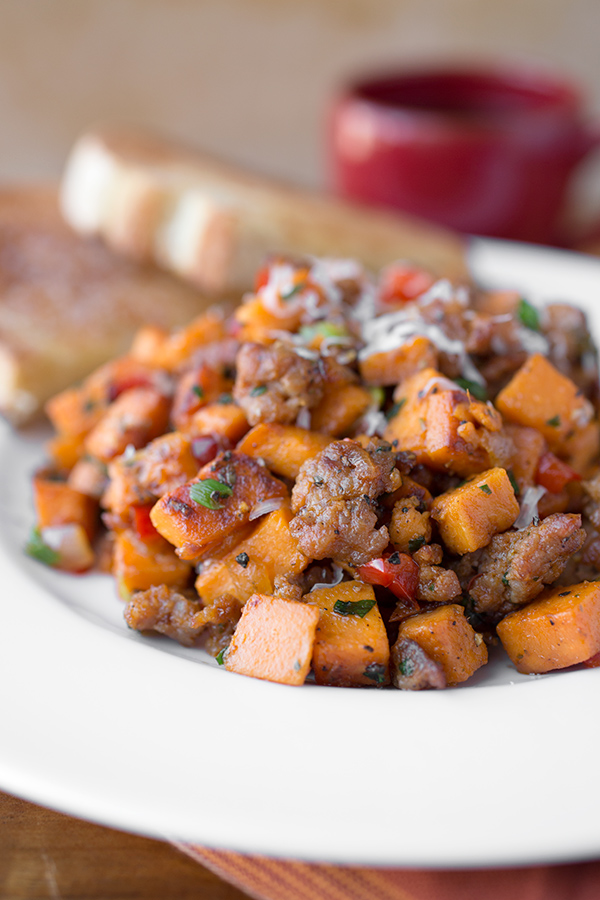 Sweet Potato Hash | thecozyapron.com