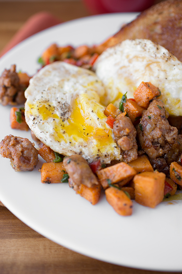 Sweet Potato Hash | thecozyapron.com