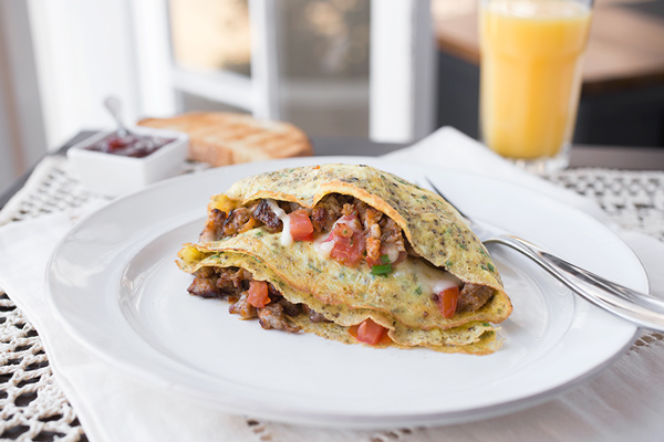 A Cozy Autumn Breakfast: Cheesy Egg “Crepes”, One Form Among Many