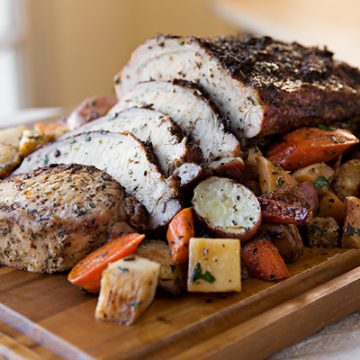 Pork Loin Roast | thecozyapron.com