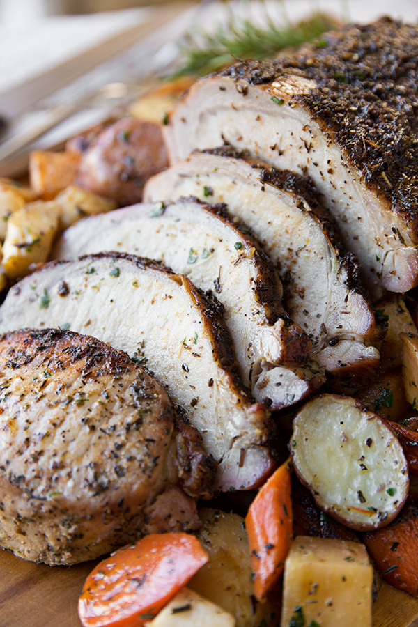 Pork Loin Roast | thecozyapron.com