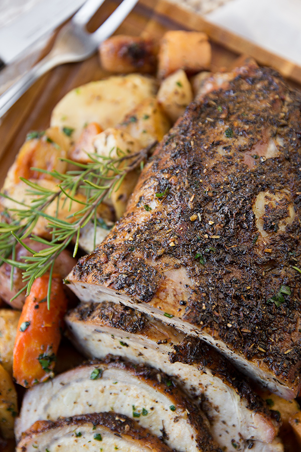 Pork Loin Roast | thecozyapron.com
