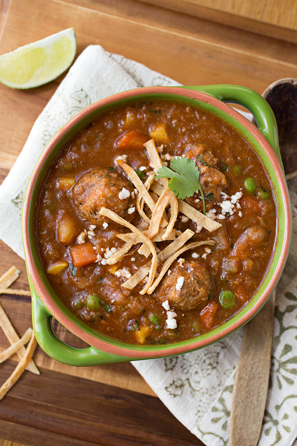 Albondigas Soup | thecozyapron.com