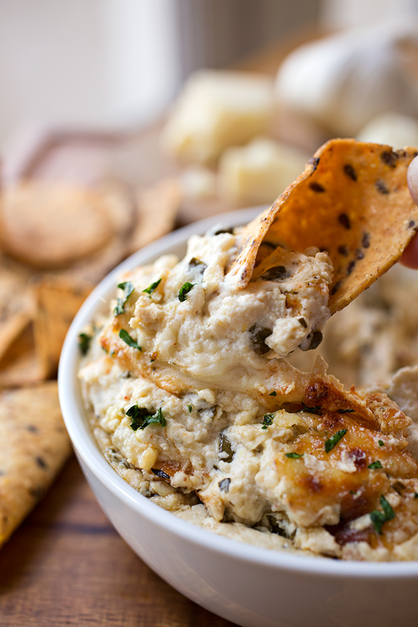 Cauliflower Dip | thecozyapron.com