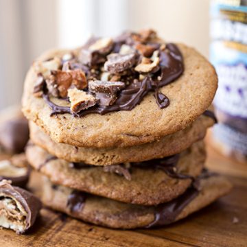 Chubby Hubby Cookies | thecozyapron.com