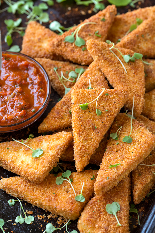 Crispy Tofu | thecozyapron.com