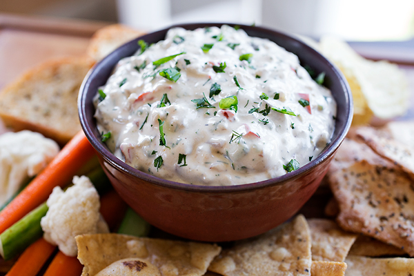 Veggie Dip | thecozyapron.com