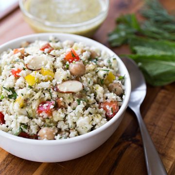 Cauliflower Couscous Salad | thecozyapron.com