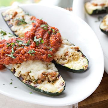 Zucchini Boats | thecozyapron.com