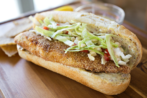 Spicy & Crispy Fish Sandwich, A Touch Fiery Like Me, Perhaps