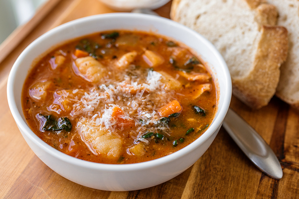 Italian Chicken and Autumn Veggie Soup