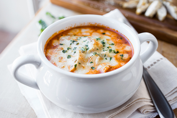 Chicken Parmesan Soup