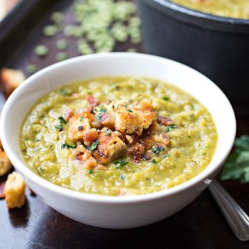 Split Pea Soup | thecozyapron.com