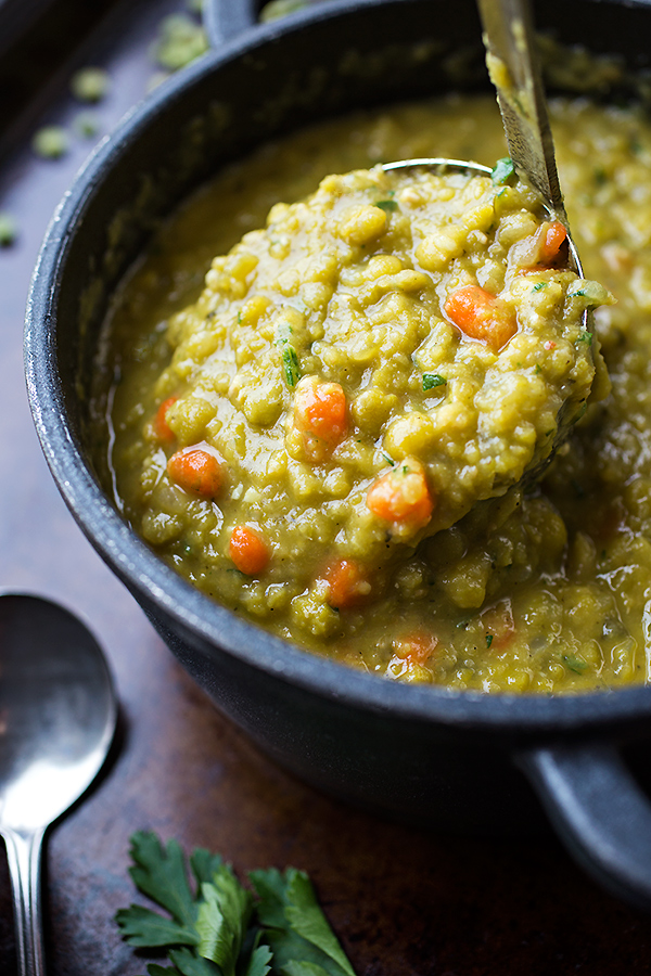Split Pea Soup | thecozyapron.com