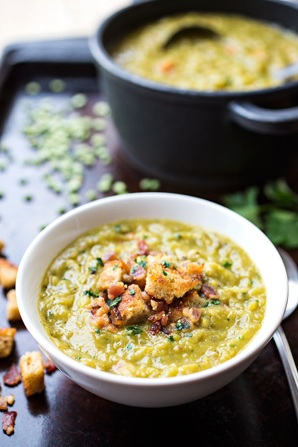 Split Pea Soup | thecozyapron.com