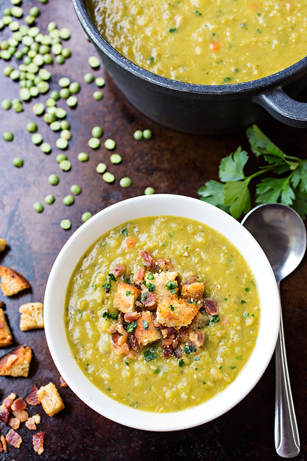Split Pea Soup | thecozyapron.com