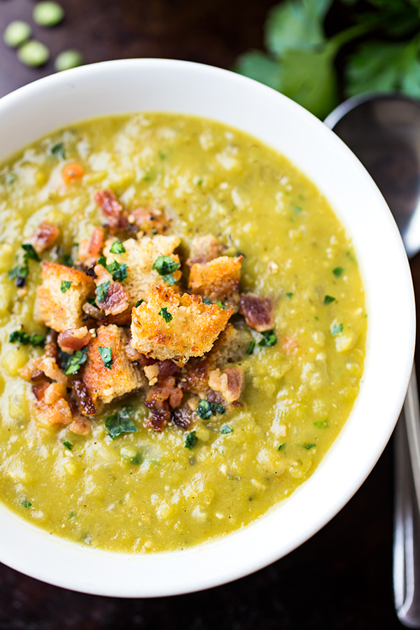 Split Pea Soup | thecozyapron.com