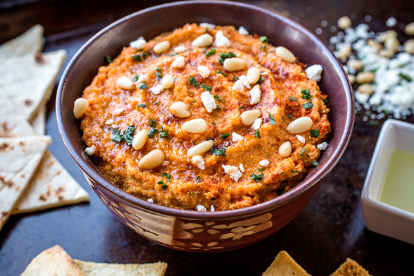 Roasted Red Pepper Hummus