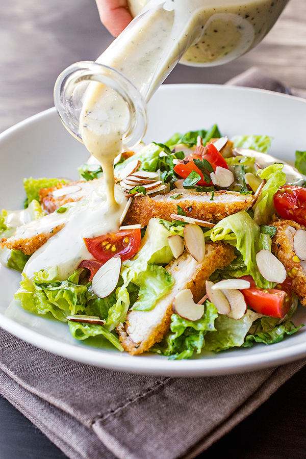 Honey Mustard Chicken Salad | thecozyapron.com