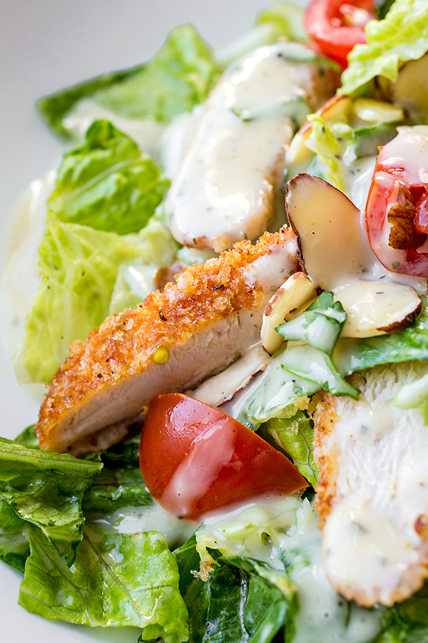 Honey Mustard Chicken Salad | thecozyapron.com