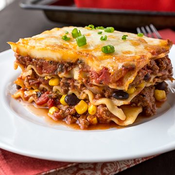 Mexican Lasagna | thecozyapron.com