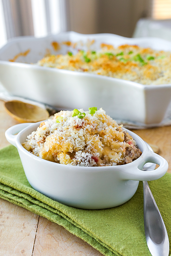 Cheeseburger Macaroni | thecozyapron.com